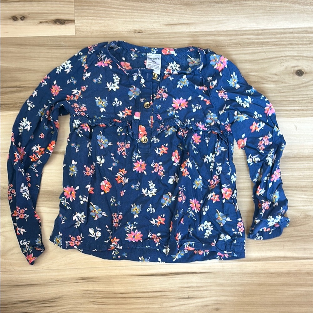 Floral Long Sleeve Top